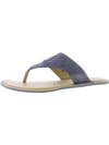 SPERRY SEAPORT THONG WOMENS LEATHER FLIP-FLOP THONG SANDALS