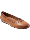 Softwalk Selma Cutout Ballet Flat In Brown