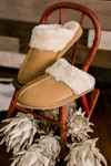 Minnetonka Chesney Mule Slipper In Brown