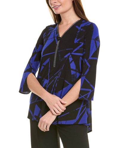 Joseph Ribkoff 3/4-sleeve Tunic In Blue