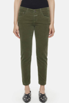 Closed Baker Jean In Industrial Green In Multi