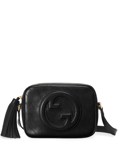 GUCCI GUCCI BLONDIE SMALL LEATHER SHOULDER BAG
