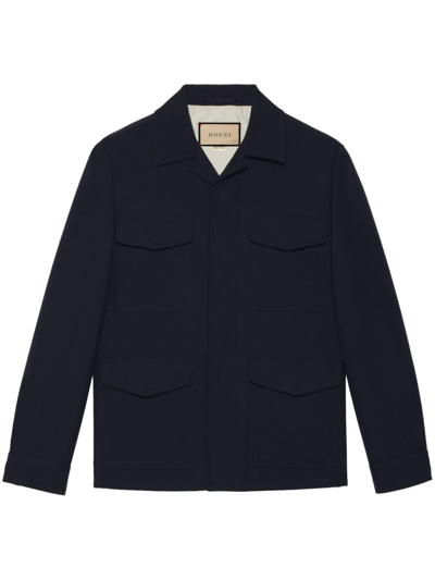 GUCCI WOOL SHIRT JACKET