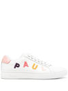 PAUL SMITH LOGO LEATHER SNEAKERS