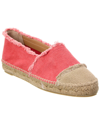 Castaã±er Castañer Woman Espadrilles Antique Rose Size 6.5 Textile Fibers In Orange