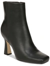 Circus By Sam Edelman Emma Womens Faux Leather Square Toe Ankle Boots In Black