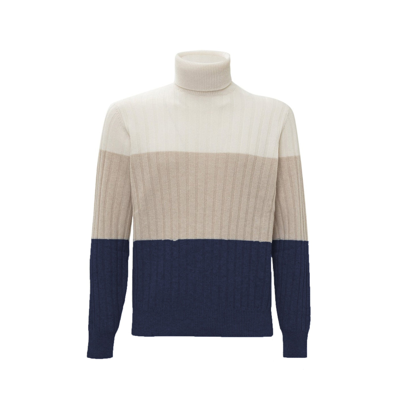 Brunello Cucinelli Wool And Cashmere Sweater In White