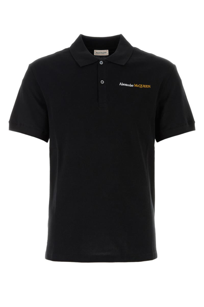 Alexander Mcqueen Polo Shirt  Men Color Black