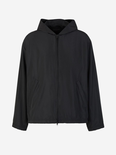 Balenciaga Lightweight Waterproof Jacket In Lined In Technical Mesh
