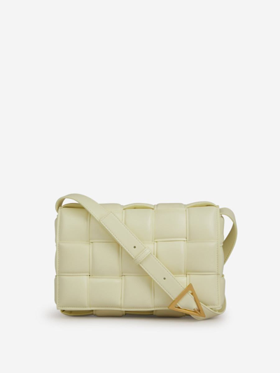 Bottega Veneta Padded Cassette Bag In Cream