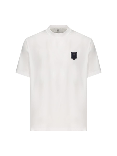 Brunello Cucinelli T-shirt And Polo In White