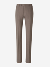 CANALI CANALI CLASSIC WOOL TROUSERS