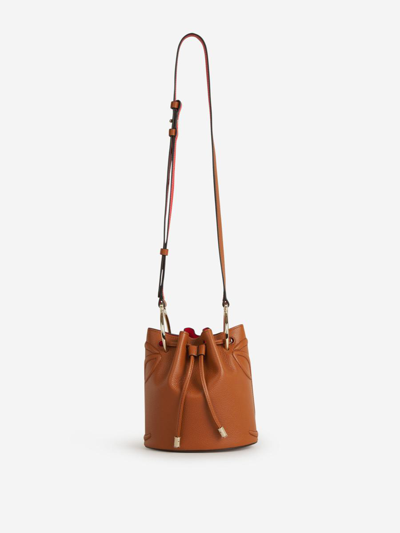 Christian Louboutin By My Side Bucket Bag In Brown