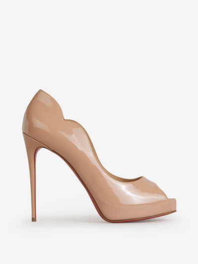 Christian Louboutin Hot Chick High Shoes In Nude