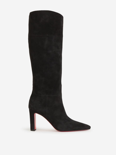 Christian Louboutin Suprabotta Heeled Boots In Negre