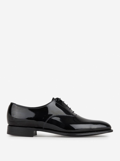 Crockett & Jones Tuxedo Leather Shoes In Negre