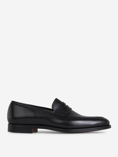 Crockett & Jones Sydney Loafers In Black