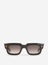 Cutler And Gross Cutler & Gross Square Frame Sunglasses In Negre