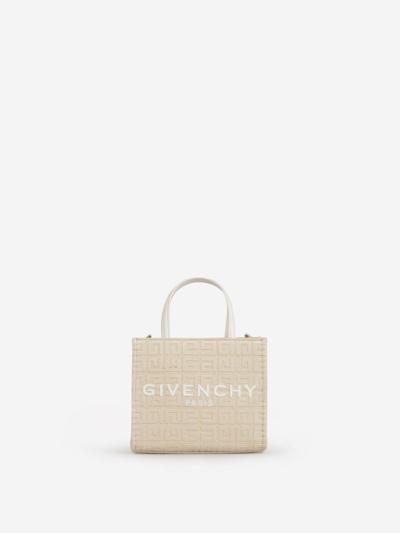 Givenchy Mini Tote Bag In Beige Colo