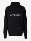 GIVENCHY GIVENCHY RIPPED COTTON SWEATSHIRT