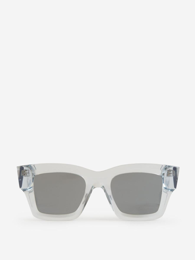 Jacquemus Baci Square Frame Sunglasses In Blau Cel