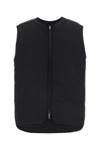 Jil Sander Black Cotton Down Jacket In Black