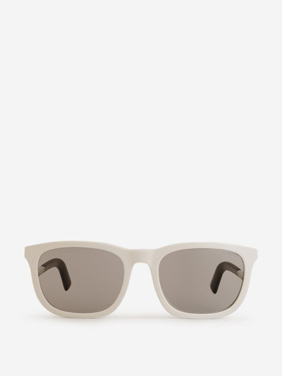 Moncler Rectangular Sunglasses In Blanc