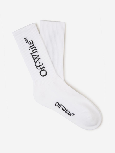 Off-white Logo Cotton Socks