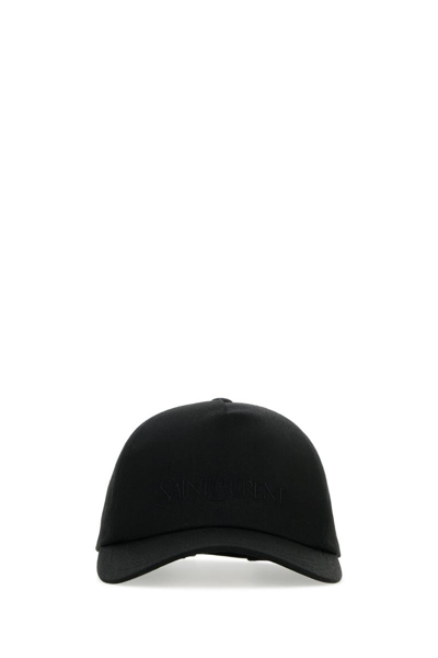 Saint Laurent Hats In Black