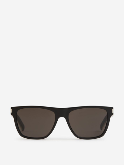 Saint Laurent Rectangular Sunglasses In Negre