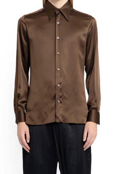 Tom Ford Shirts In Brown