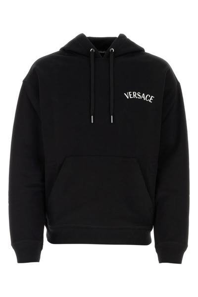 Versace Sweatshirts In Black