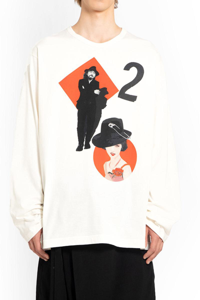 Yohji Yamamoto T-shirts In Off-white