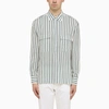 PT TORINO PT TORINO | OTTANIUM STRIPED SHIRT IN SILK BLEND