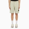 STONE ISLAND STONE ISLAND | PISTACHIO-COLOURED COTTON BERMUDA SHORTS