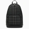 BURBERRY BURBERRY | CHARCOAL GREY NYLON BACKPACK ROCCO