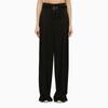 Jil Sander Tailored Trousers Pants Black In Beige