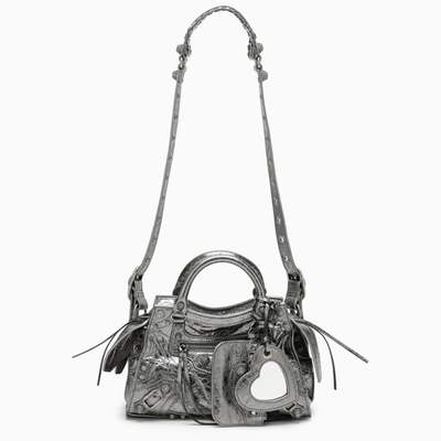 Balenciaga | Neo Cagole Xs Bag Silver In Metal