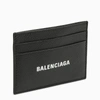 BALENCIAGA BALENCIAGA | BLACK CARD HOLDER WITH LOGO PRINT