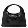 BOTTEGA VENETA SMALL BLACK HOP BAG