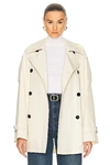 BURBERRY BELTED COAT