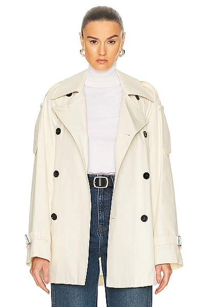 Burberry Belted Coat In Calico