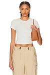 Citizen Of Humanity Citizens Of Humanity Ribbed Bree Baby T-shirt In Angelino
