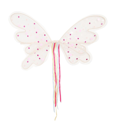Tutu Du Monde Kids' Gouache Tassel Wings In Pink