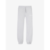 COLE BUXTON COLE BUXTON MEN'S GREY CB SPORTSWEAR LOGO-PRINT COTTON-JERSEY JOGGING BOTTOMS