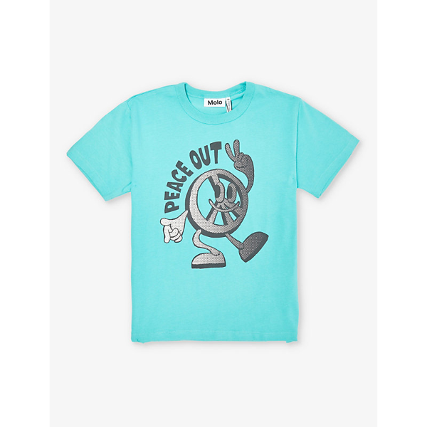 Molo Riley Waves Of Joy T-shirt - White