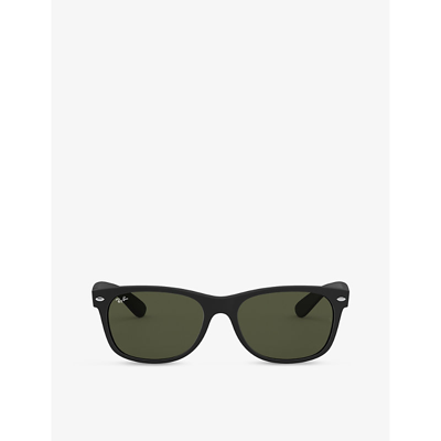Ray Ban Ray-ban Womens Black Rb2132 New Wayfarer Classic Square-frame Nylon Sunglasses