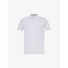 Sunspel Riviera Short-sleeve Polo Shirt In Lavender