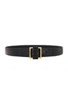 SAINT LAURENT SQUARE BELT