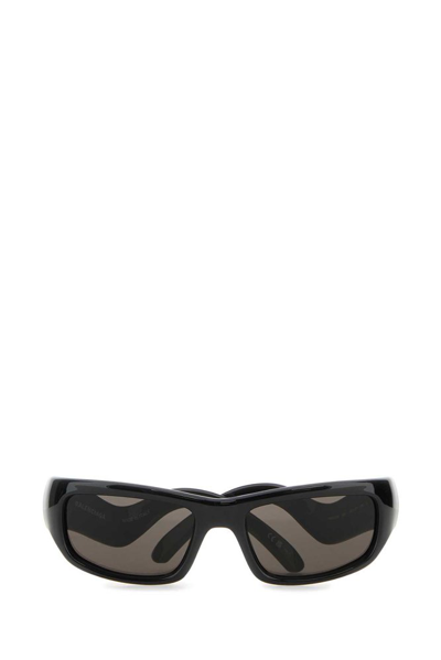 Balenciaga Eyewear Hamptons Rectangle Sunglasses In Black